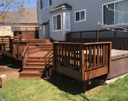 DECK STAINING